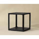 Doncaster 22 X 22 inch Black Side Table