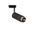 Exhaust Track 1 Light 110-120 Graphite / Steel Spotlight Ceiling Light