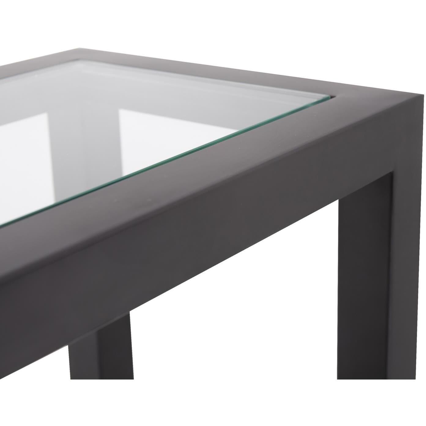 Dumas 48 inch Nickel Console Table