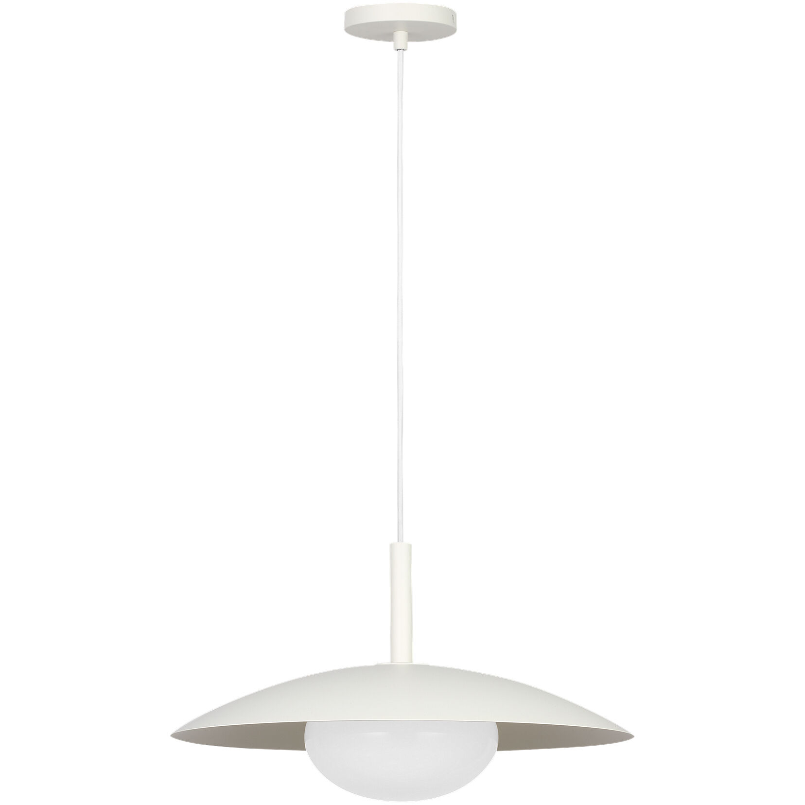 Mont LED 20 inch Matte White Pendant Ceiling Light