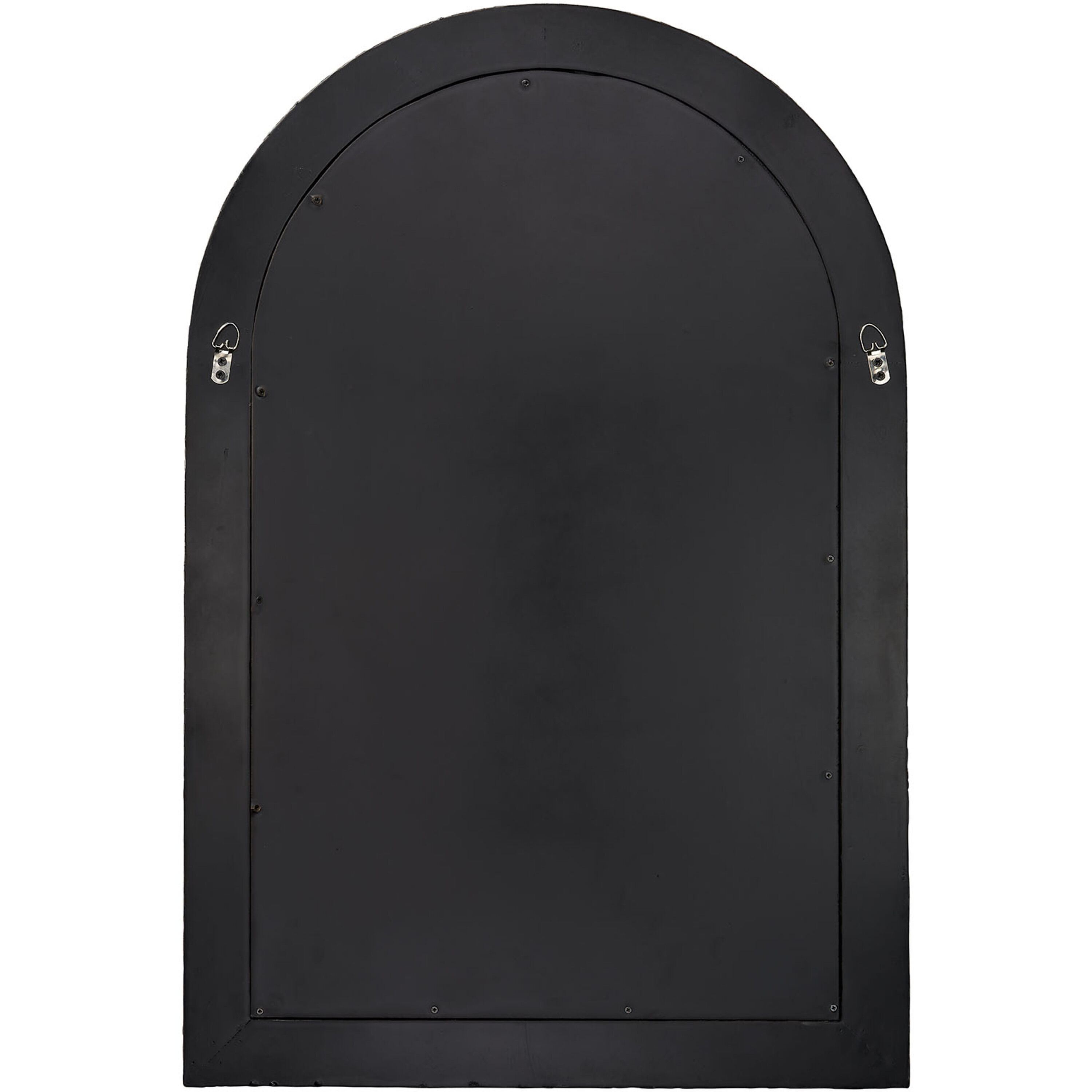 Beverly 36 X 24 inch Mixed Grey and White Mother of Pearl Wall Mirror