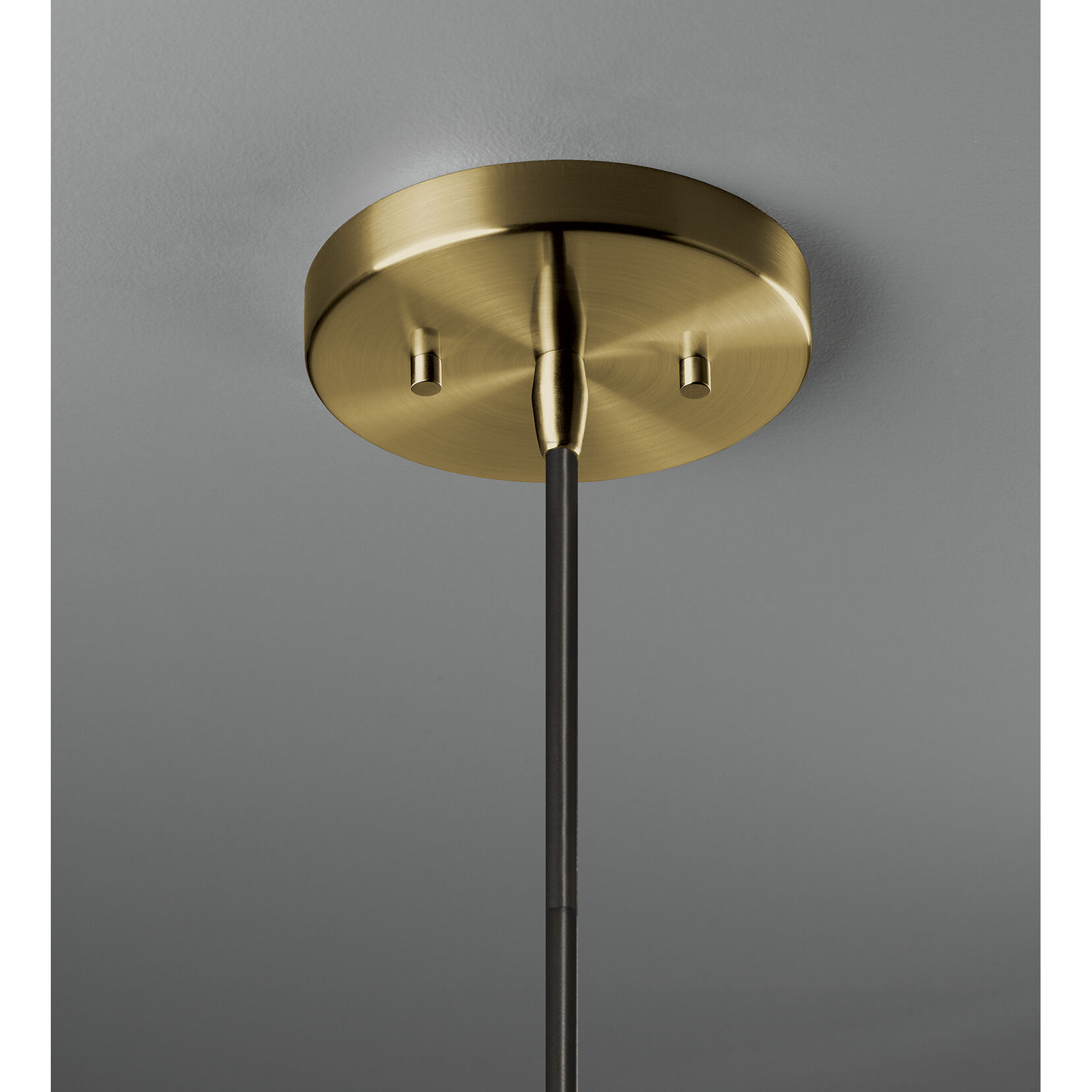 Radiance Collection 1 Light 8 inch Antique Brass and Carbon Matte Black and Black Pendant Ceiling Light