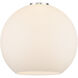 Ballston Concord LED 10 inch Matte Black Mini Pendant Ceiling Light in Matte White