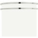 Parallel 1 Light 8.5 inch Brushed Nickel Sconce Wall Light