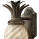 Plantation Outdoor Wall Mount Lantern in Pearl Bronze