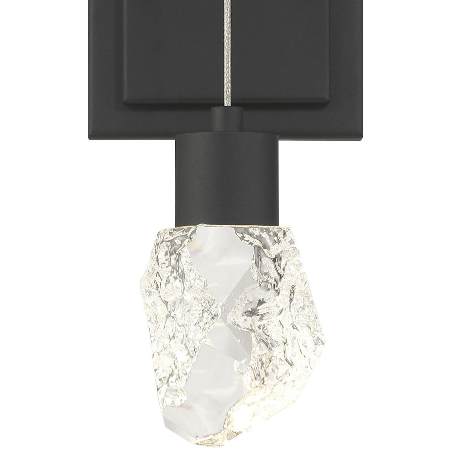 Kosmyc LED 5 inch Sand Black Wall Sconce Wall Light