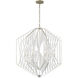 Chelsea 8 Light 36 inch Silverado Pendant Ceiling Light