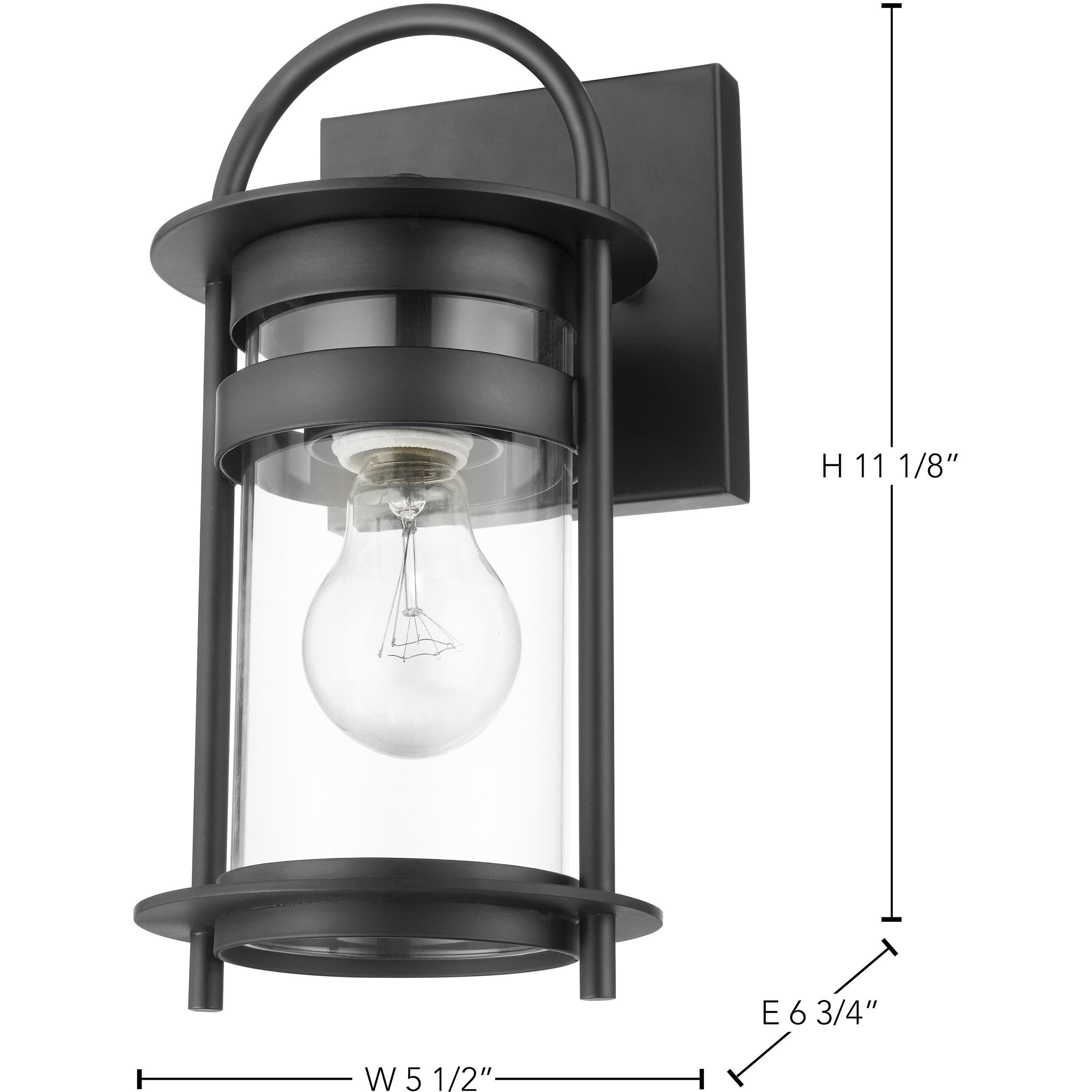 Bracer Outdoor Wall Sconce