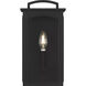 C&M by Chapman & Myers Modesto 1 Light 12.38 inch Textured Black Outdoor Wall Lantern
