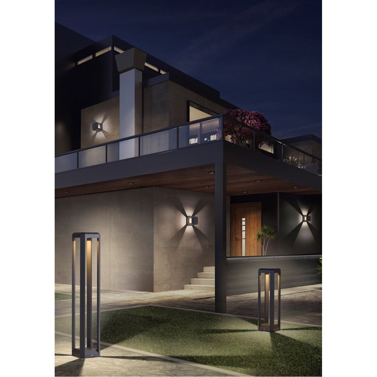 Logone 1 Light 6 inch Charcoal Wall Sconce Wall Light