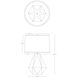 Delta 22.5 inch 150.00 watt Citron Table Lamp Portable Light