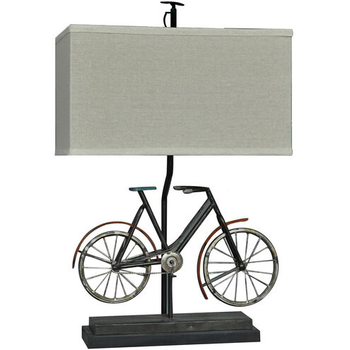 Biking 27 inch 150 watt Rustic Table Lamp Portable Light