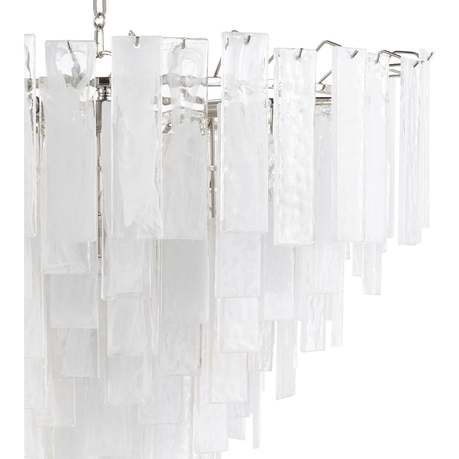 Glacier 16 Light 31 inch Polished Nickel Chandelier Ceiling Light, Large