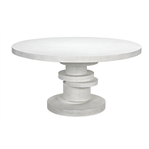 Hugo 60 X 60 inch White Wash Dining Table