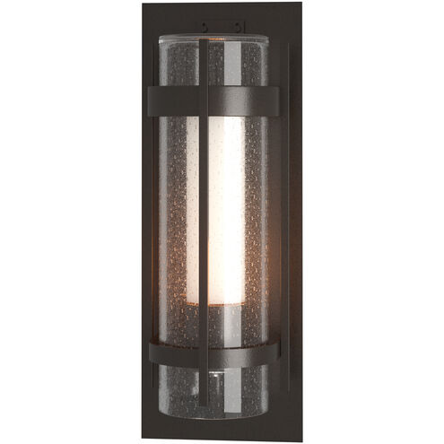 Torch 1 Light 20.8 inch Coastal Oil Rubbed Bronze Outdoor Sconce, Large