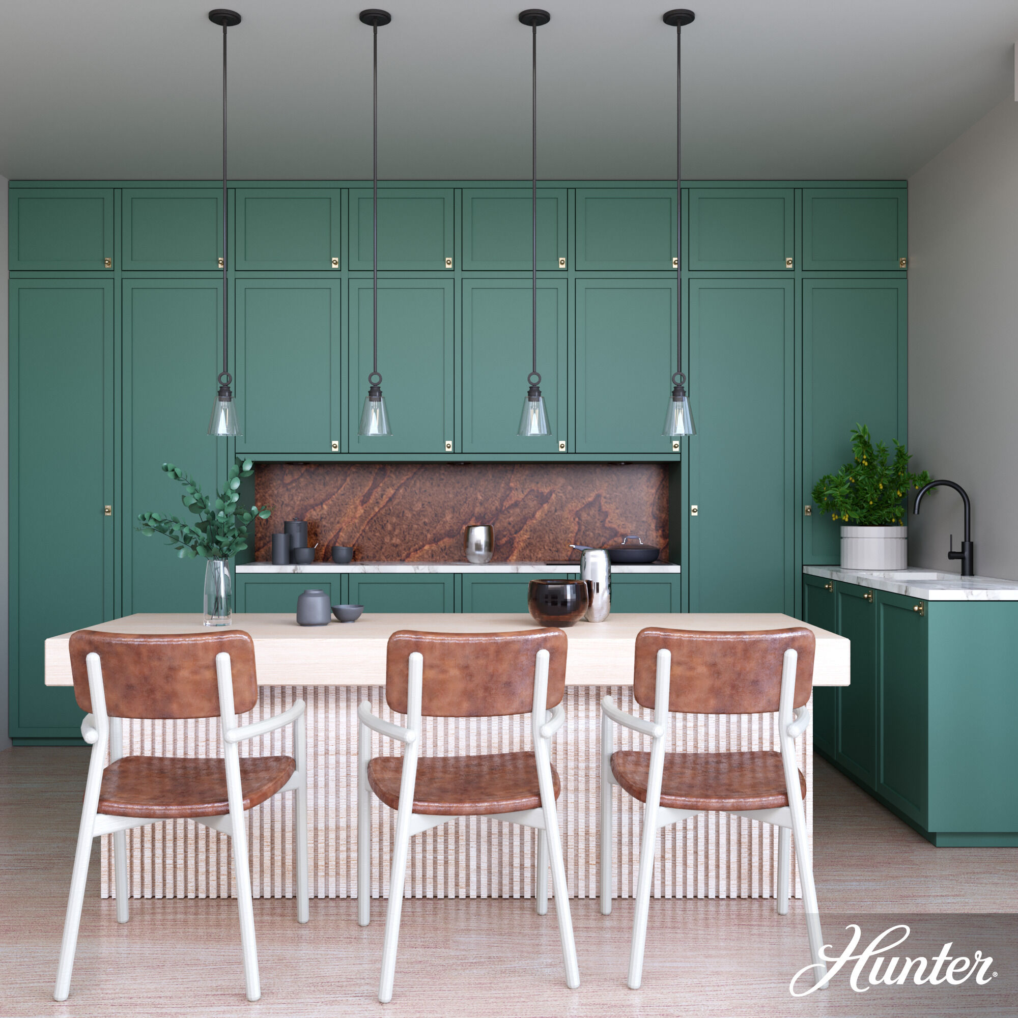 Klein 1 Light 6 inch Noble Bronze Pendant Ceiling Light