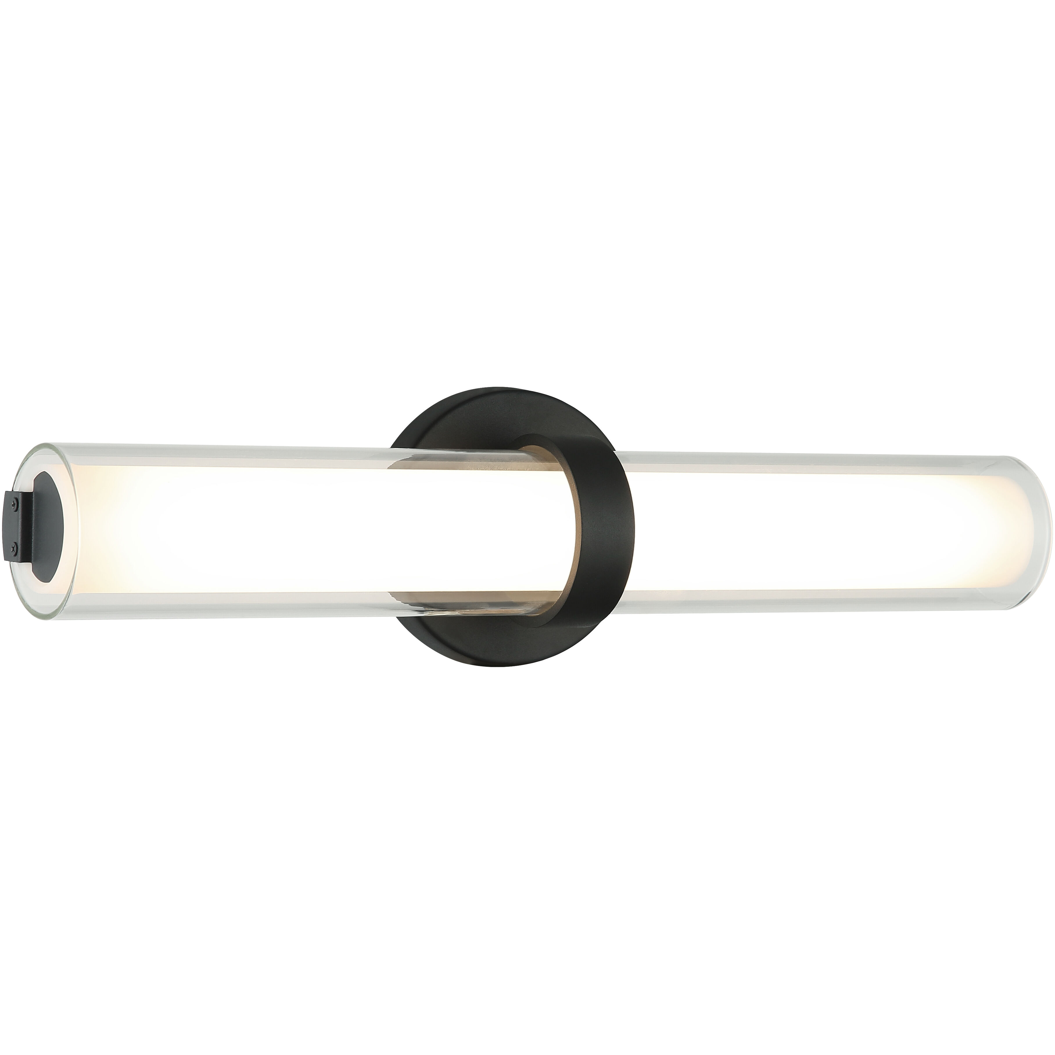 Satchie LED 17.75 inch Matte Black Wall Sconce Wall Light