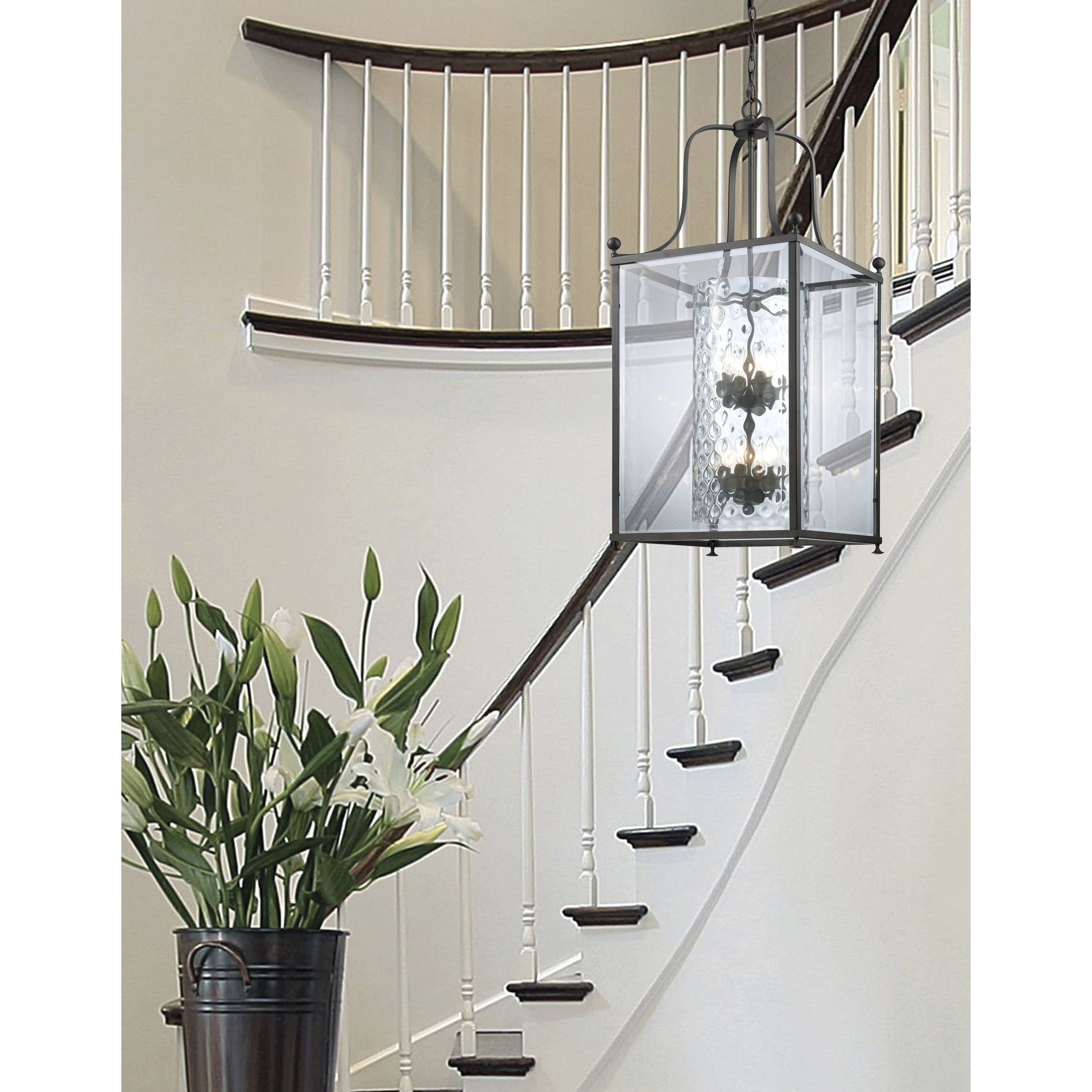 Fairview 8 Light 18.5 inch Bronze Chandelier Ceiling Light