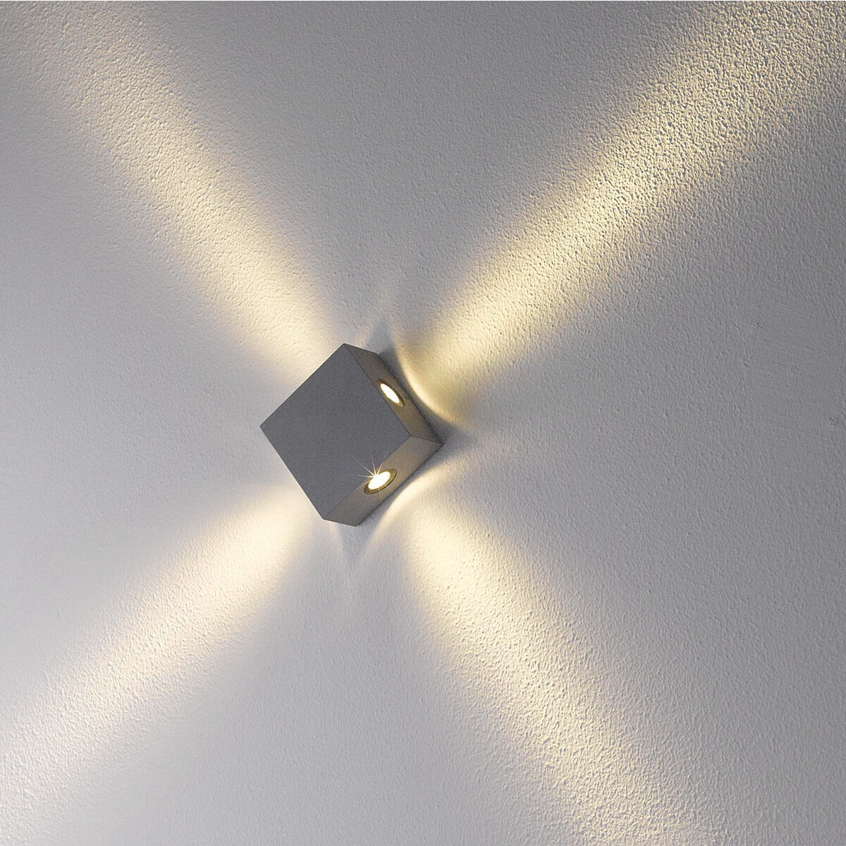 Pike LED 2 inch Graphite Grey Outdoor Wall Mount