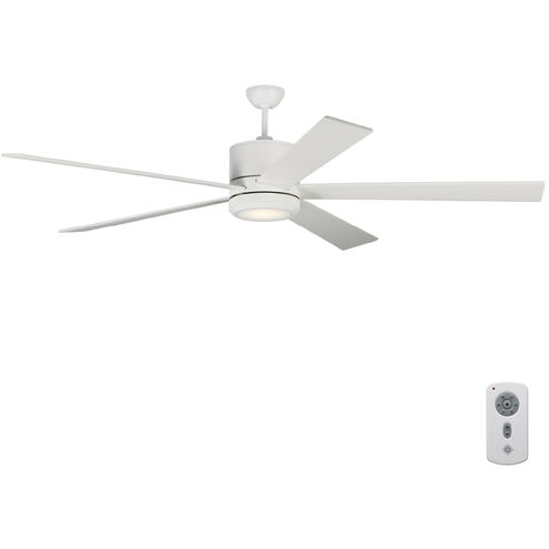 Vision 72 72 inch Matte White Indoor Ceiling Fan