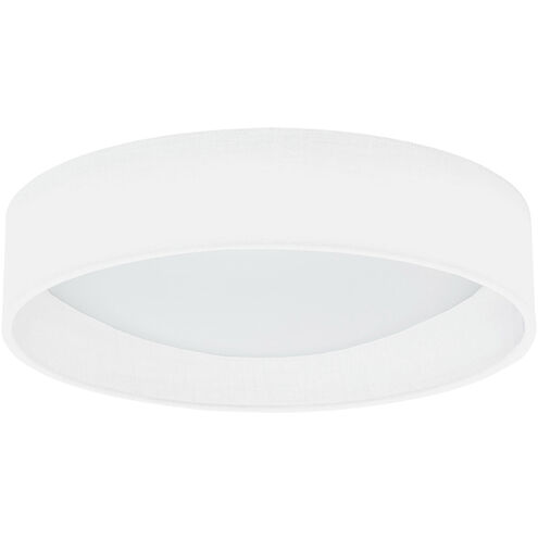 Corinne LED 15 inch Ivory Flush Mount Ceiling Light in Ivory Jewel Tone