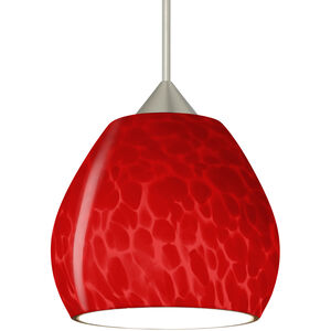 Tay Tay 1 Light Satin Nickel Cord Pendant Ceiling Light