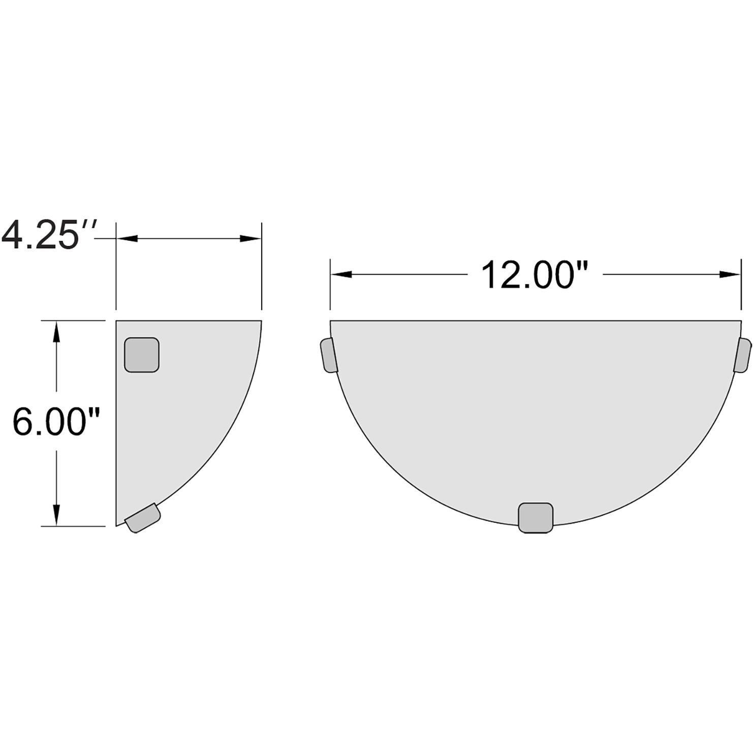 Mona Wall Sconce Wall Light in Brushed Steel