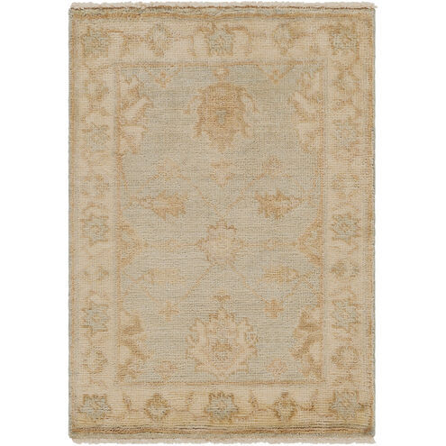 Hillcrest 36 X 24 inch Butter/Sea Foam/Tan/Cream Rugs, Wool