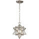 Whitpain 1 Light 9 inch Antique Nickel with Clear Mini Pendant Ceiling Light