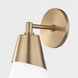 Cora 1 Light 5 inch Aged Brass Wall Sconce Wall Light