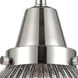 Franklin Restoration Seneca Falls 1 Light 9.5 inch Polished Chrome Flush Mount Ceiling Light