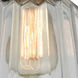 Nouveau 2 Chatham 2 Light 14 inch Matte Black Bath Vanity Light Wall Light in Clear Glass