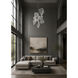 Rinkle LED 21.5 inch Brushed Gunmetal Multi-Light Pendant Ceiling Light