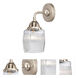 Nouveau 2 Colton LED 6 inch Brushed Satin Nickel Sconce Wall Light