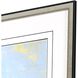 Waterside Collection Blue Framed Art