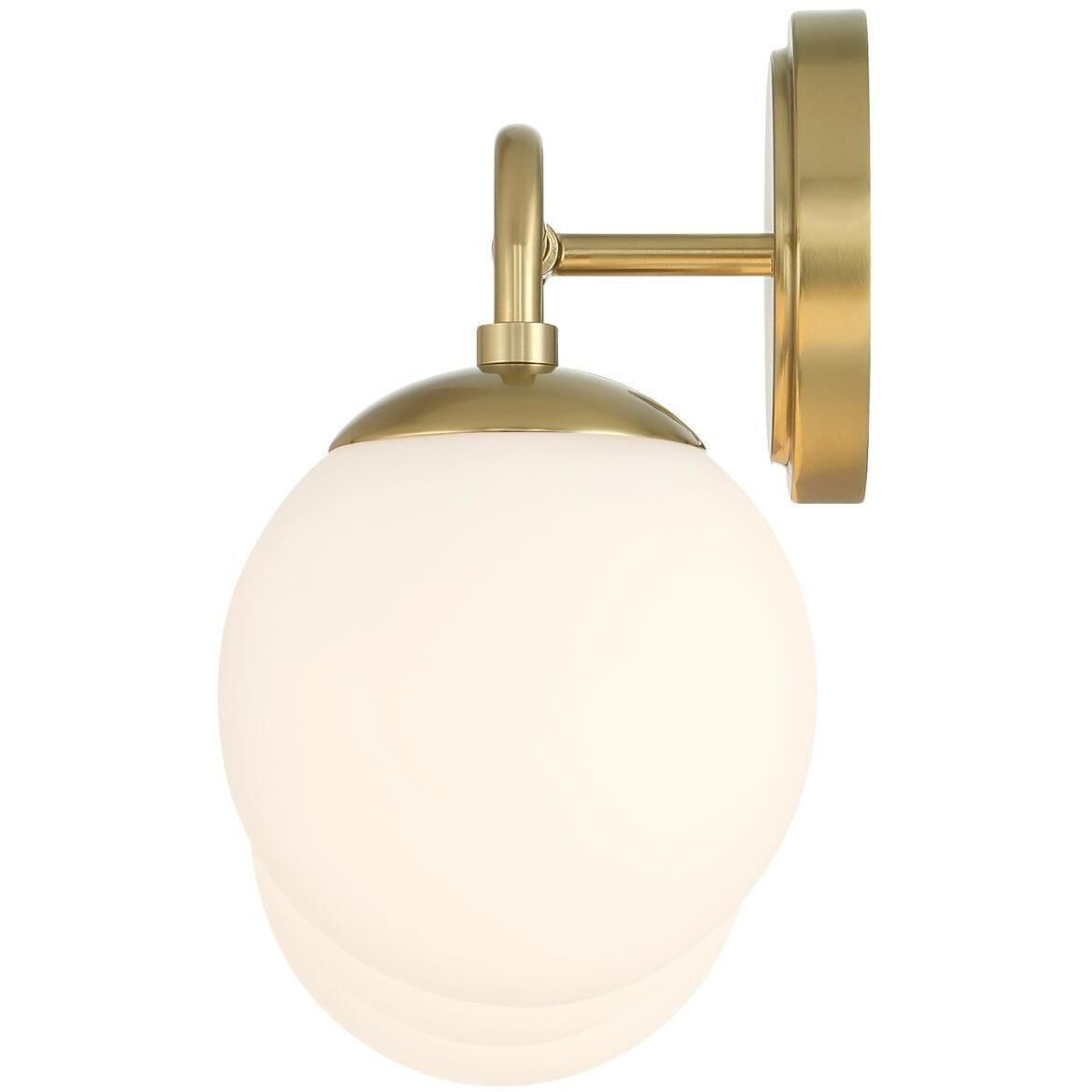Maverick Bath Vanity Light Wall Light in Vibrant Gold