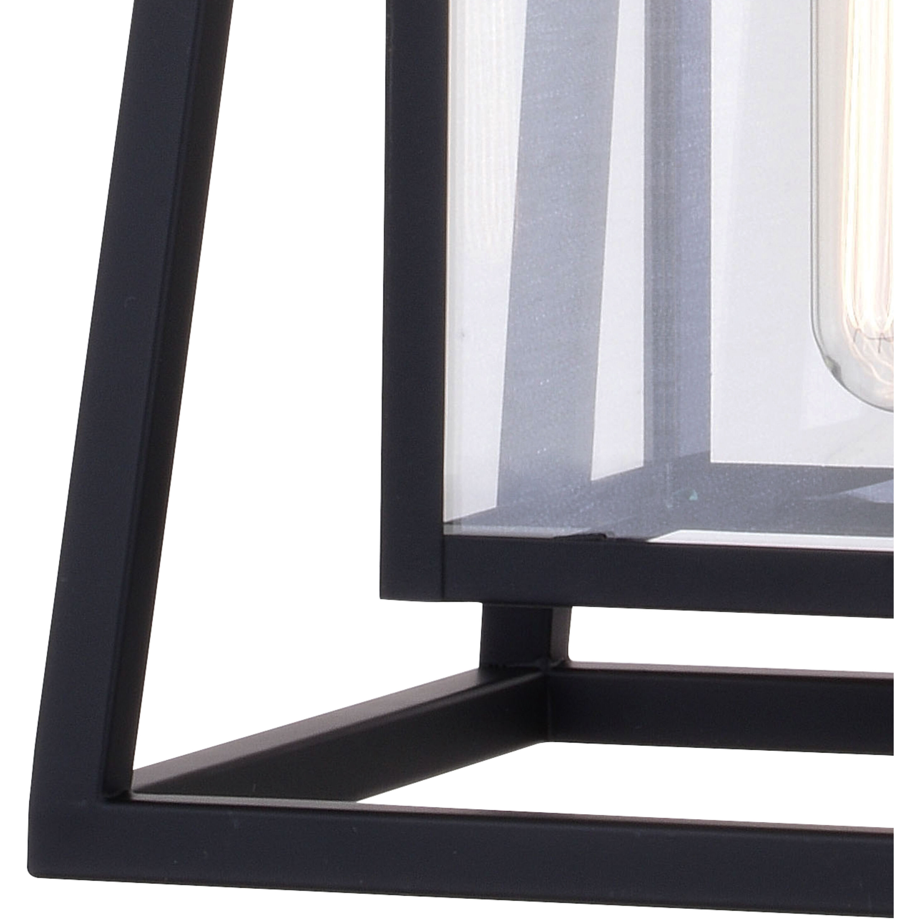 Blackwell LED 8 inch Matte Black Outdoor Pendant