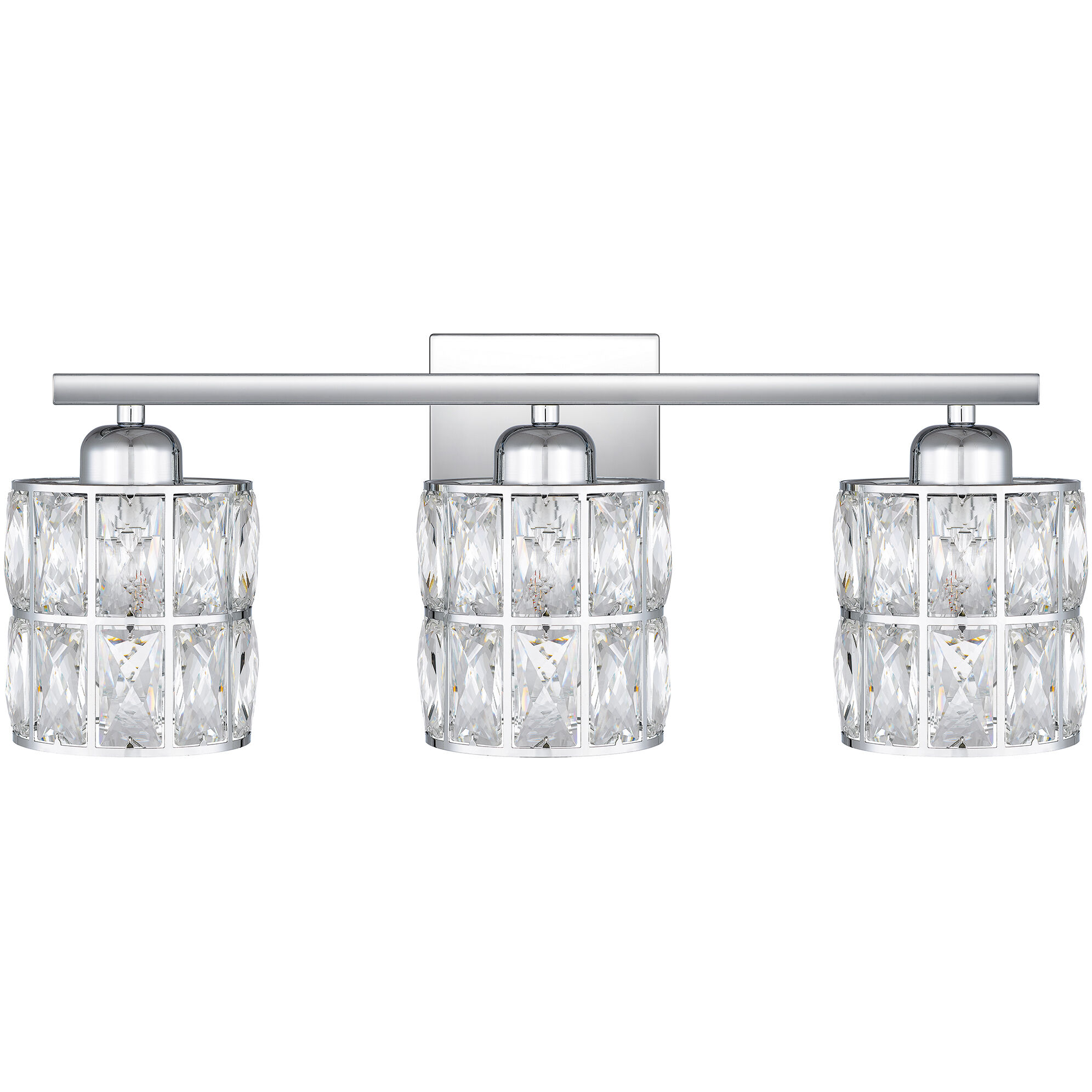 Gibson 3 Light 21 inch Polished Chrome Bath Light Wall Light