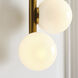 Sean Lavin Altair Bath Vanity Wall Light in Burnished Brass