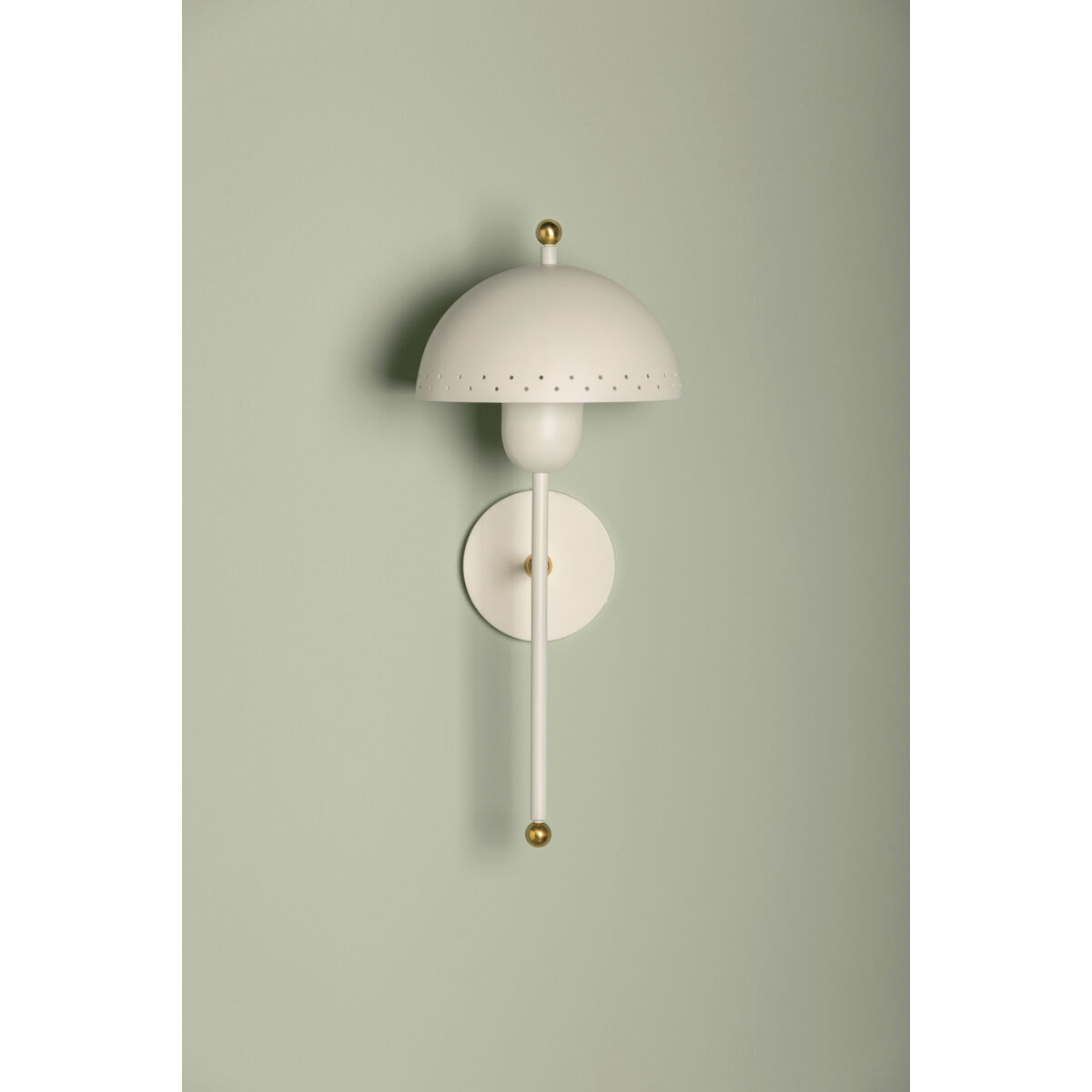 Jojo 1 Light 7.75 inch Aged Brass/Soft White Wall Sconce Wall Light