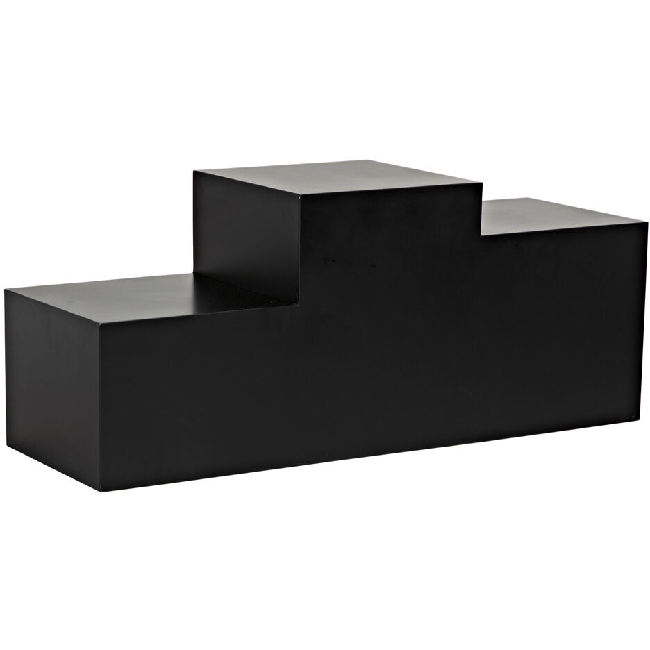 Stein 48 X 48 inch Matte Black Coffee Table