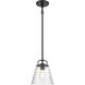 Current 1 Light 8 inch Matte Black Pendant Ceiling Light