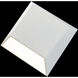 Atlantis LED 6 inch White Outdoor Wall Light in 4000K, dweLED