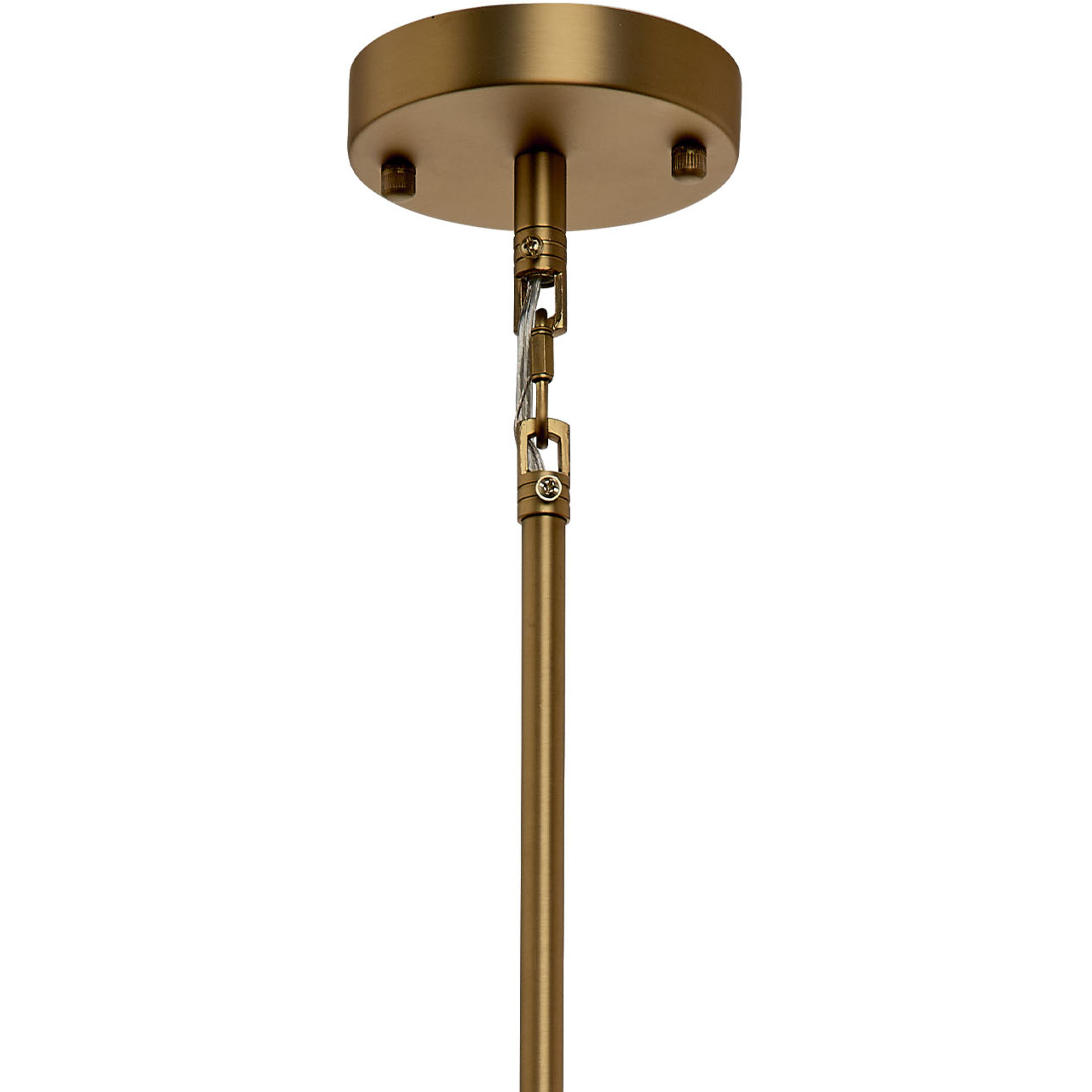 Cala 1 Light 12 inch Brass Pendant Ceiling Light