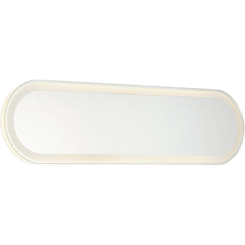 Vanity 24 X 1 inch White Mirror