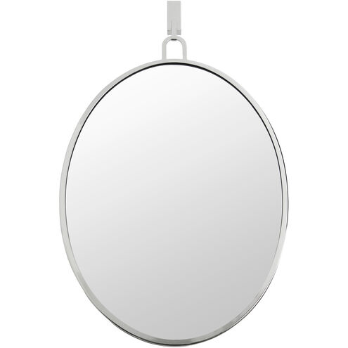 Stopwatch 33.25 X 22.25 inch Polished Nickel Powder Room Mirror, Varaluz Casa