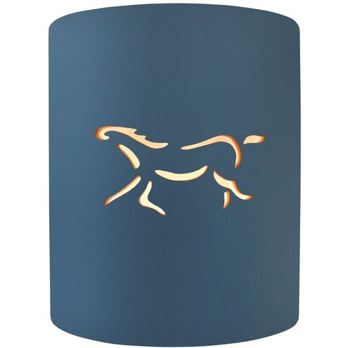 Sun Dagger 1 Light 8 inch Midnight Sky Wall Sconce Wall Light