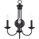 Estate 3 Light 14 inch Bronze Wall Sconce Wall Light