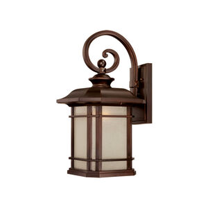 Somerset 1 Light 22 inch Architectural Bronze Exterior Wall Mount