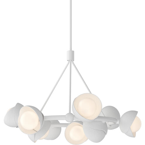 Brooklyn 9 Light 32 inch White and White Ring Pendant Ceiling Light